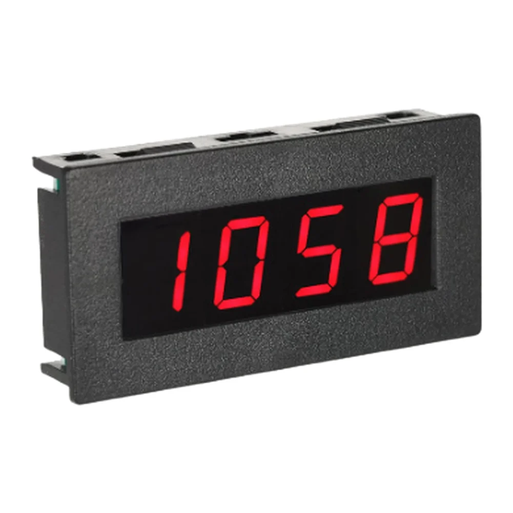 1pc 0.56 Inch 4 Digit LED Digital Tachometer RPM Meter With Blue Green Red Display Speedometer Rotary Counter