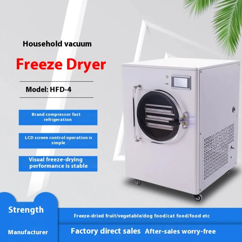 

Industrial Vacuum Freeze Dryer Drying Small laboratory vacuum freeze dryer with touchscreen control