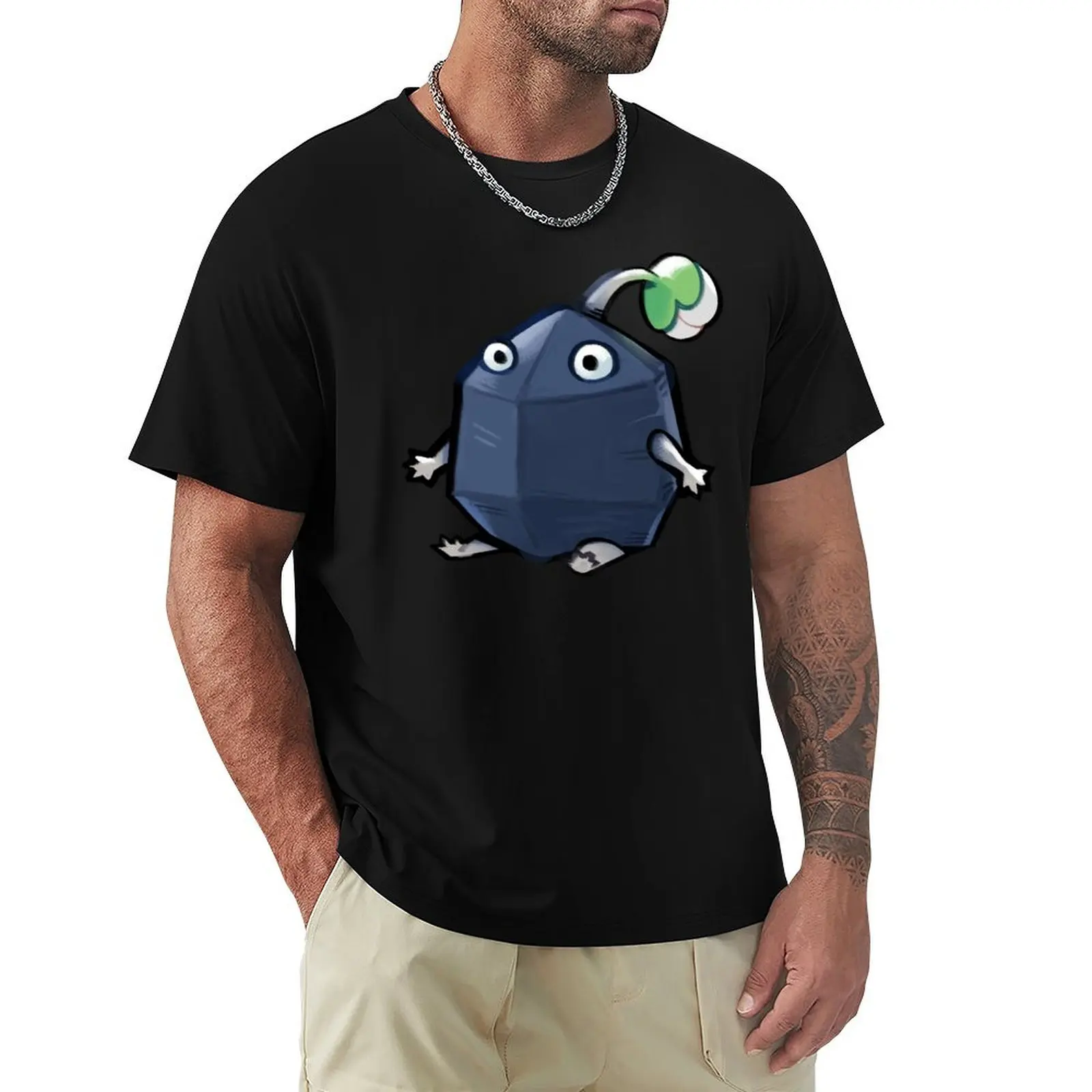 

ROCK PIKMIN T-Shirt basketball graphic tees summer clothes new edition vintage t shirt men