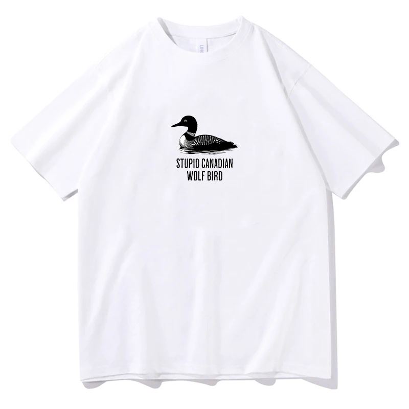 

Heated Rivalry Vintage T-Shirts Men Women Funny Meme Graphic Tees Fans Stupid Canadian Wolf Bird Tshirts Unisex Y2K Clothes Tops