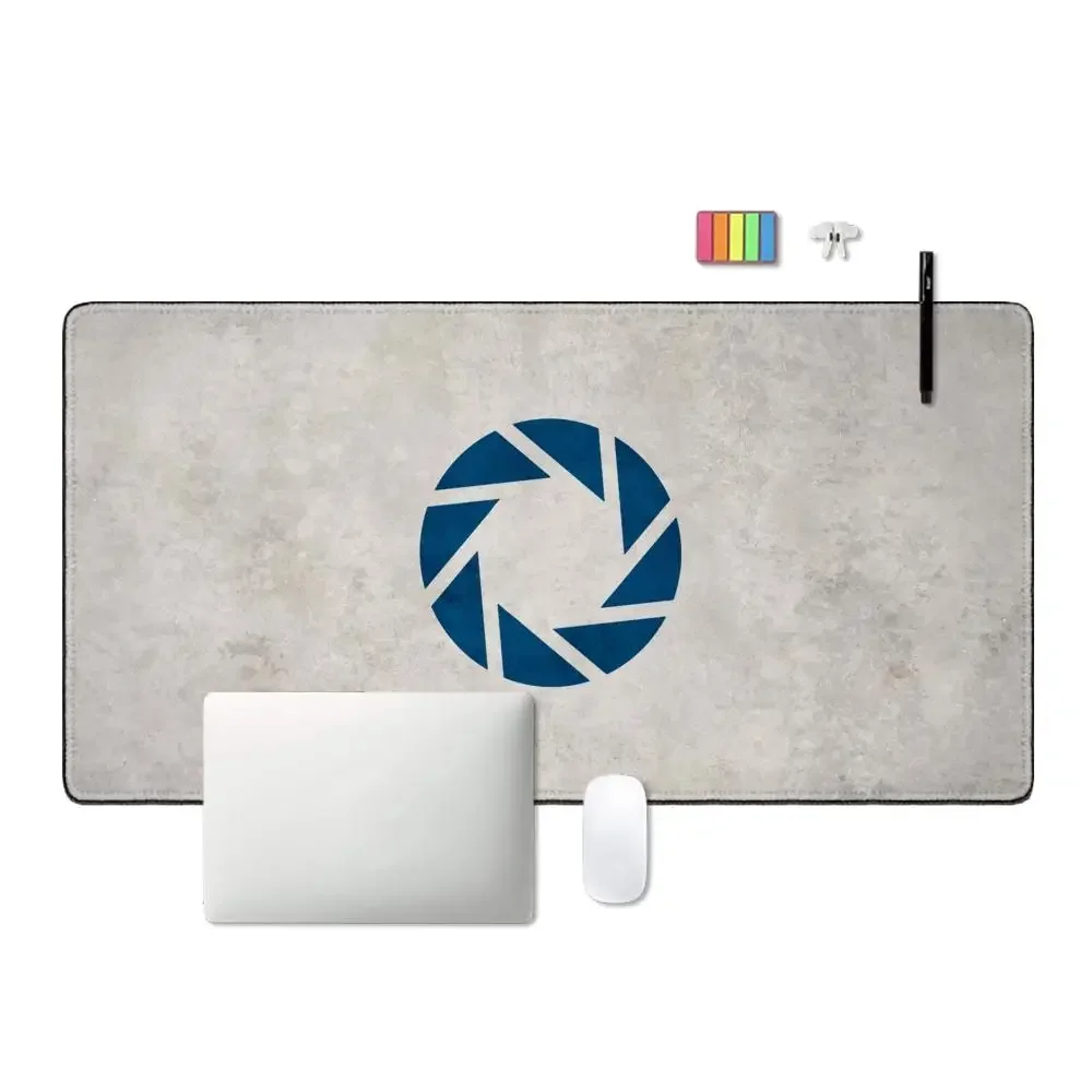 Portal 2 Funny Gamer Play Mats Mousepad Ukuran Untuk Mouse Pad Keyboard Desk Mat Untuk Cs Go LOL