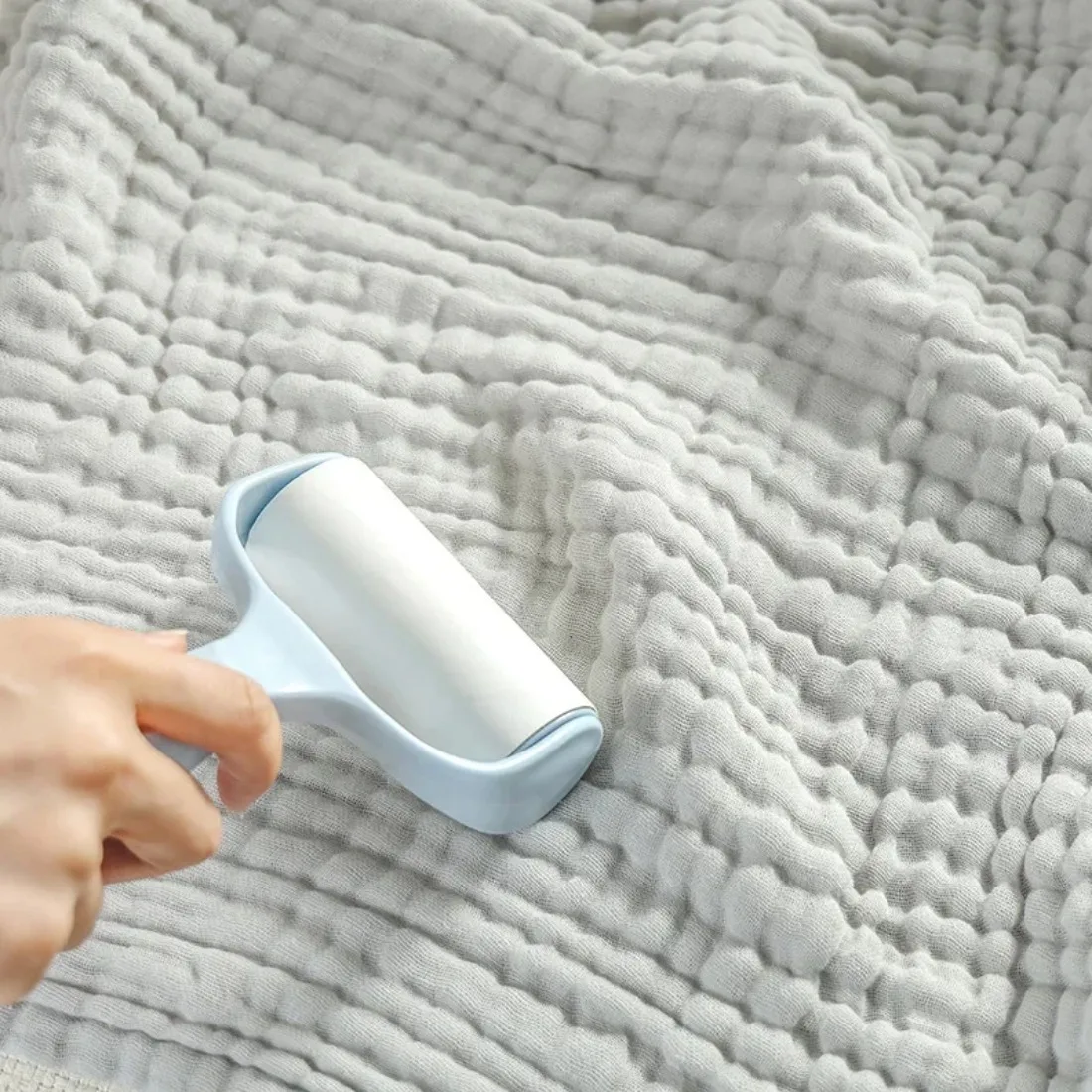 6-warstwowy ręcznik kąpielowy dla niemowląt z czystej bawełny - 105*105cm muślinowa gaza bąbelkowa do otulania i jako kocyk