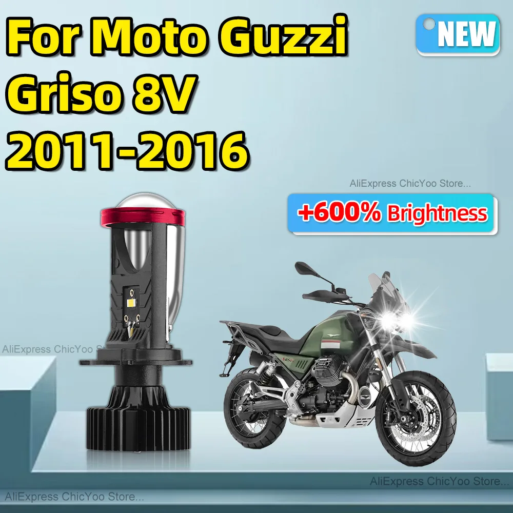 

For Moto Guzzi Griso 8V 2011 2012 2013 2014 2015 2016 Projector Lens H4 LED CSP Motorcycle Headlight Bulb Motorbike Headlamp