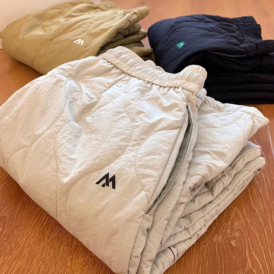 

Уличные функциональные ветрозащитные хлопковые брюки прямого кроя, свободные, утепленные, дышащие, повседневные женские брюки