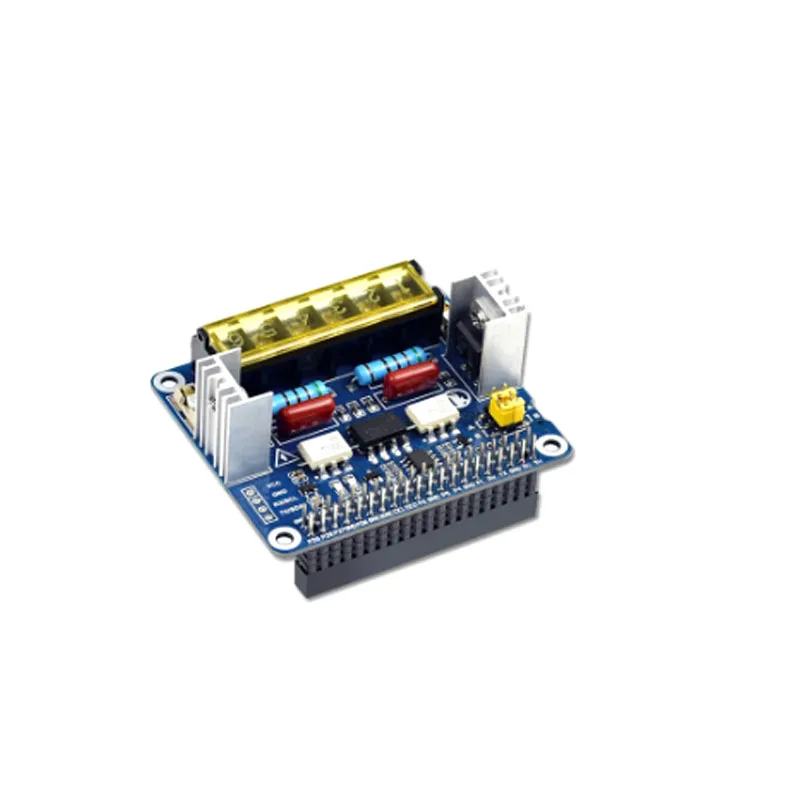 Triac HAT for Raspberry Pi Integrated MCU UART / I2C Raspberry Pi Expansion Board Power Relay 8-Ch Relays 2-CH