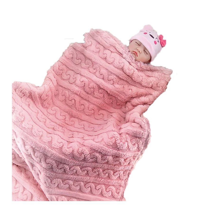1 قطعة الطفل بطانية قطيفة قماط بطانية سوبر لينة ومريحة الطفل بطانية للفتيات والفتيان رقيق طفل رضيع الوليد