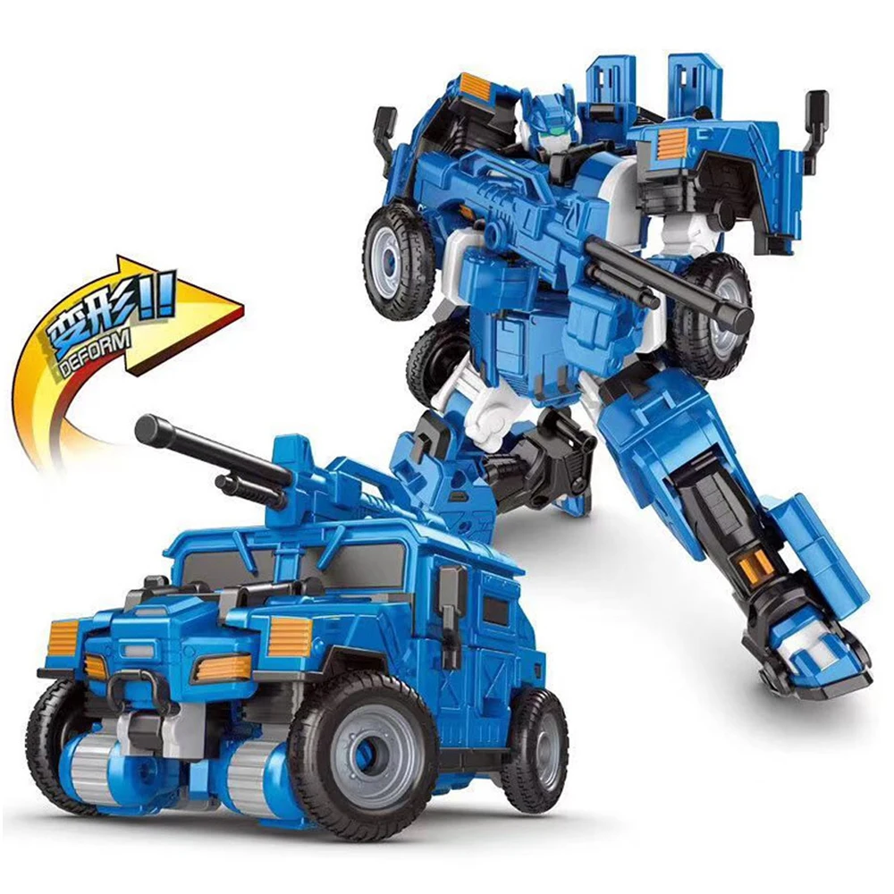 

New Mini Force Transformation Tank Robot Toys Action Figures MiniForce X Simulation Fighter Airplane Deformation Mini Agent Toy