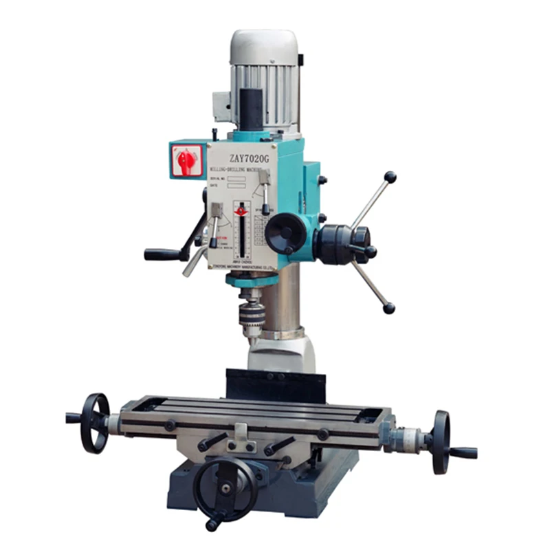 Milling Machine Variable Speed Gear Spindle Multi-function Metal Processing Equipment For Small Workshop Hardware Making