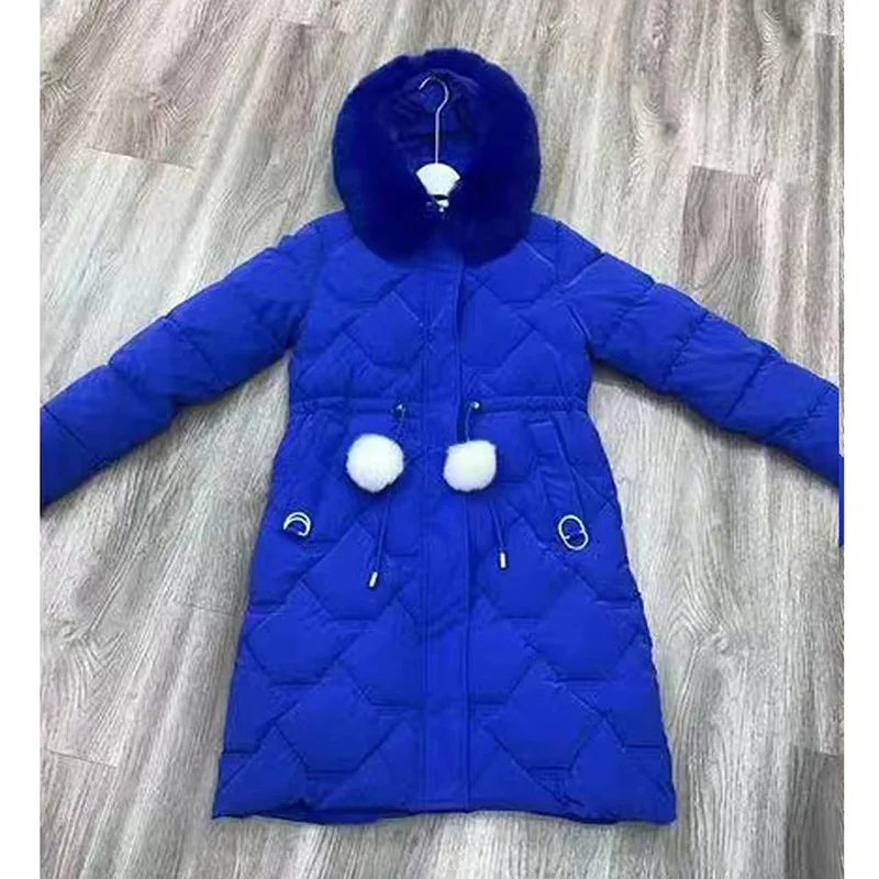 

New Winter Korean Women Down Cotton Coat Slim Fit Fashion Mid Length Cotton Coat High Quality Large Size Female Parkas