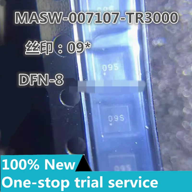 

5-100 шт. MASW-007107 MASW-007107-TR3000 маркировка 09* 09K 09S 09T 09C 09F QFN-8 RF-переключатель IC, новый, оригинальный, в наличии