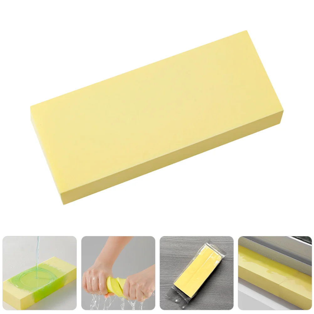 

2pcs Window Sill Water Absorption Sponge Pad Cuttable High Absorption Pva Material For Home Daily Use Universal Fit Storm Leak