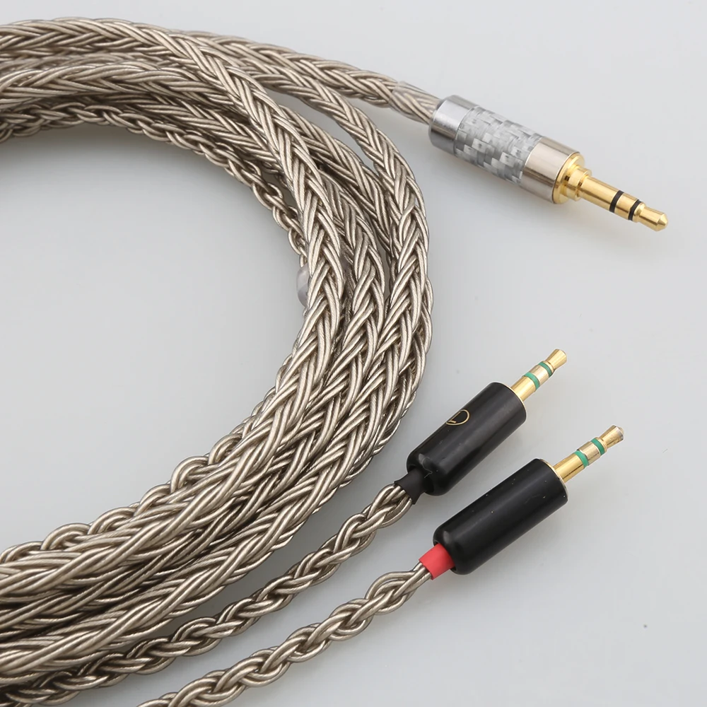 

1625GY 16 Cores Headphone Cable 3.5mm For Hifiman SUNDARA he400i he400s HE560 2x3.5mm