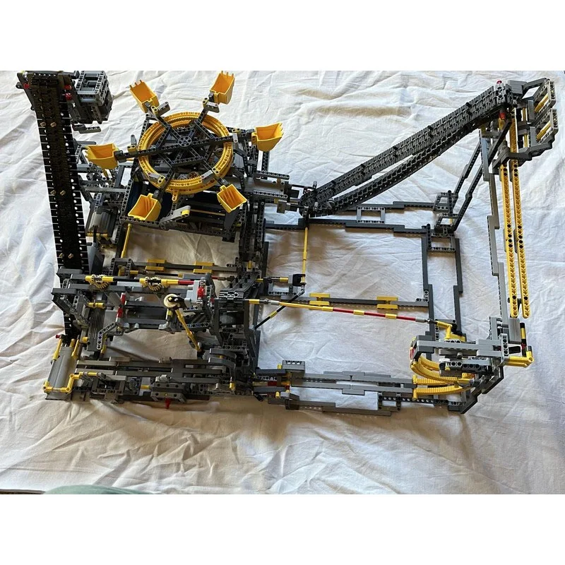 MOC-238436 Heavy Mining Dual-Screen Vibrating Deck Conveyor Building Blocks Model, 2647 Parts, Birthday and Christmas Toy Gift