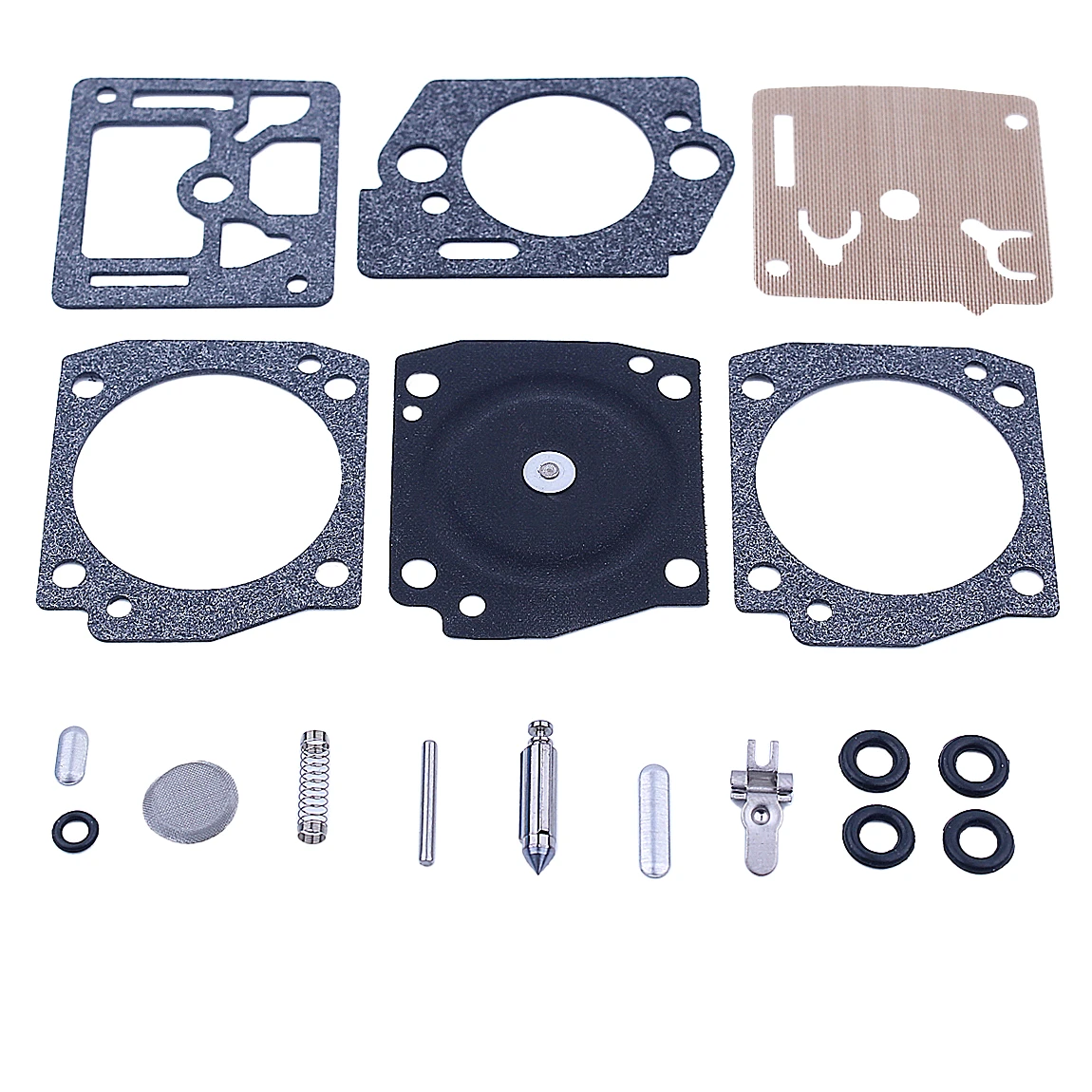 Kit karburator reparasi karburator untuk Husqvarna Partner K750 K760 Zama RB-177 C3-EL29A 506410003 506410004