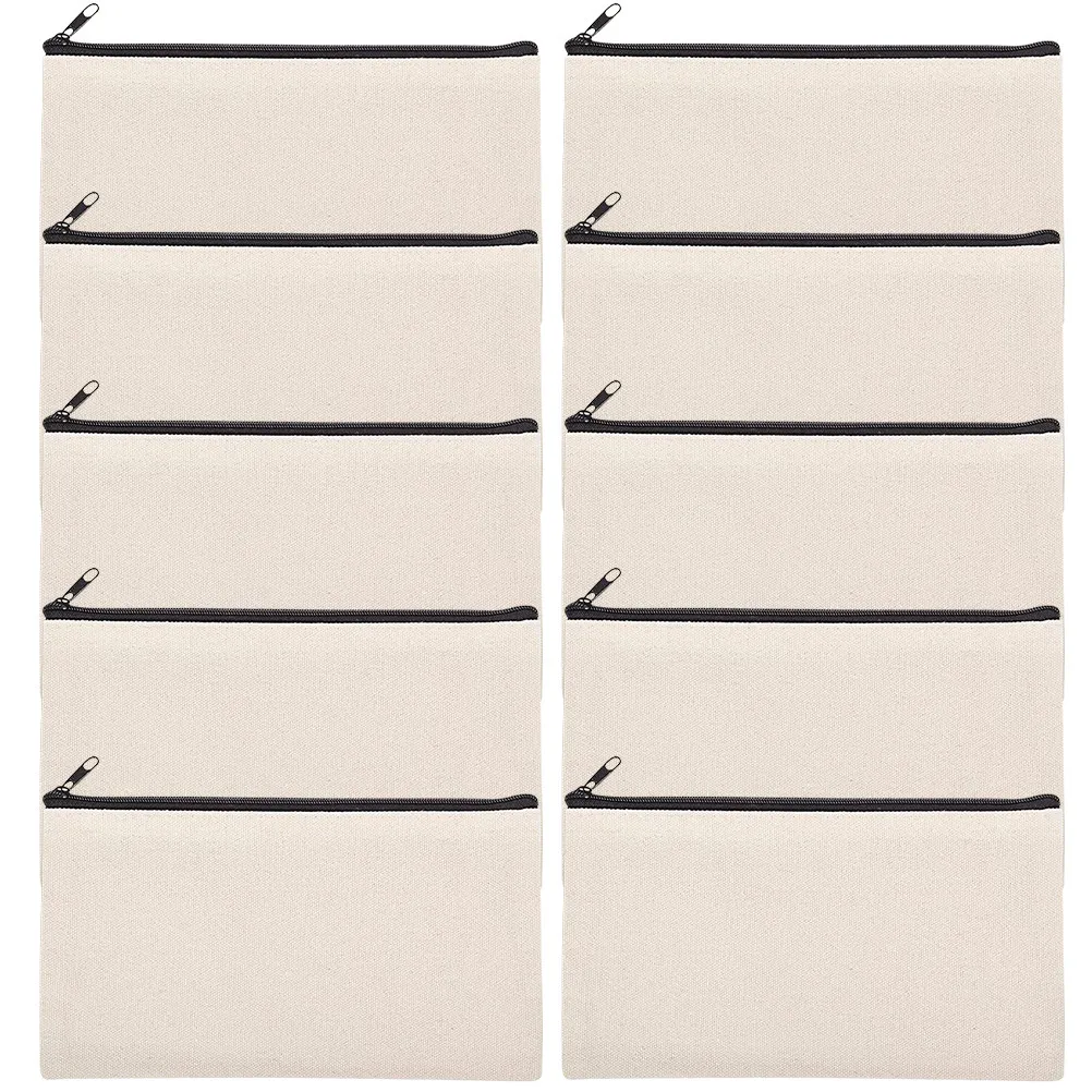10pcs-diy-heat-transfer-blank-canvas-pencil-case-zipper-makeup-bag-for-cosmetics-toiletries-travel-organizer-sublimation-craft