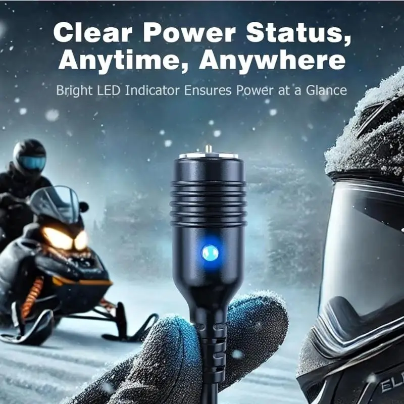 2025 New Long Lasting Heated Helmets Cable Flexible Designed for Harsh Winter Conditions