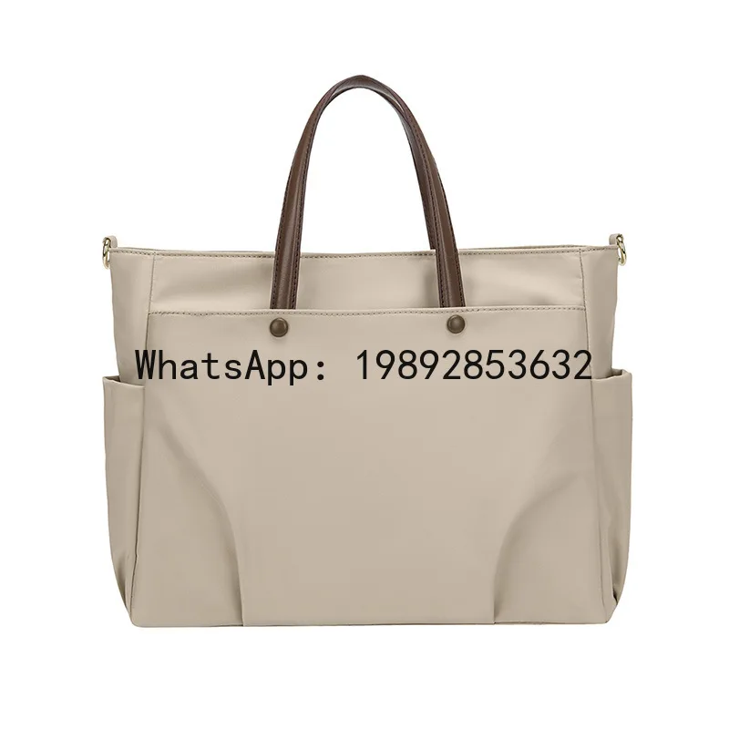 

PYJ Laptop Bag Women's One Shoulder Handheld Large Capacity Briefcase One Shoulder Crossbody Tote 15.6 Inch Sleeve Bag