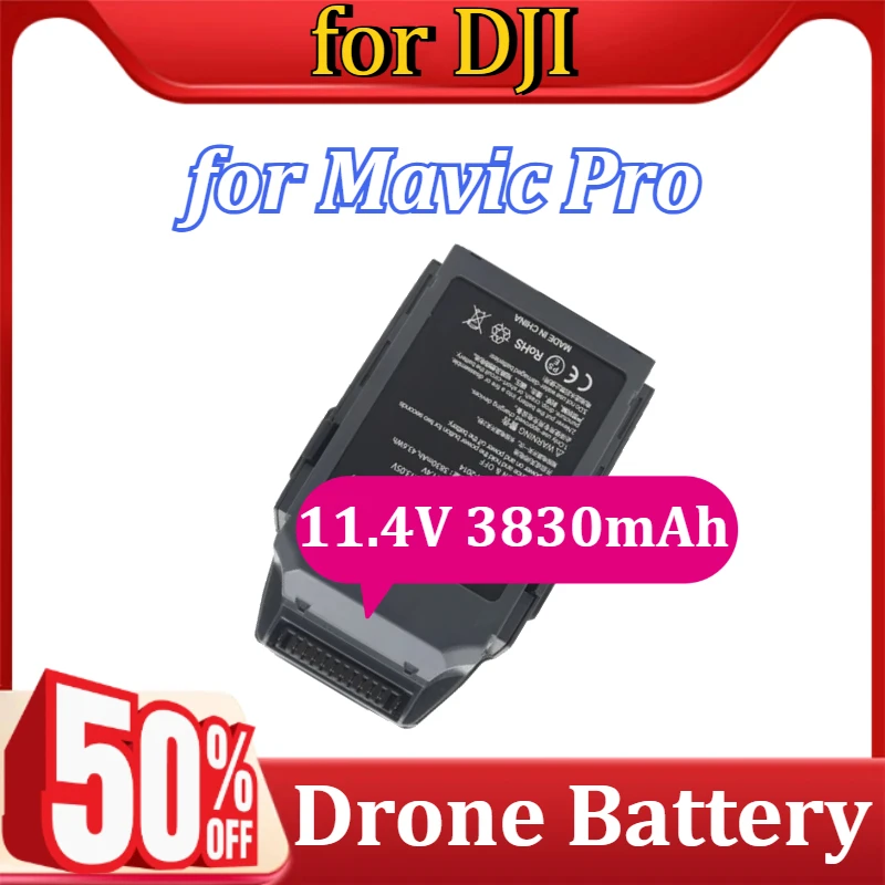 

Intelligent Flight Battery for DJI Mavic Pro Drone Battery 11.4V 3830mAh