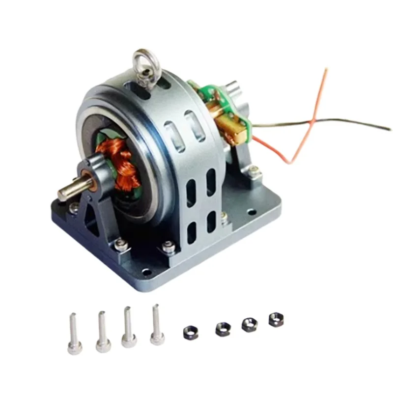 Model DIY Generator Motor Pure Copper Movement Metal Casing With Screws Teaching Model Gift High Power Generator Accessories