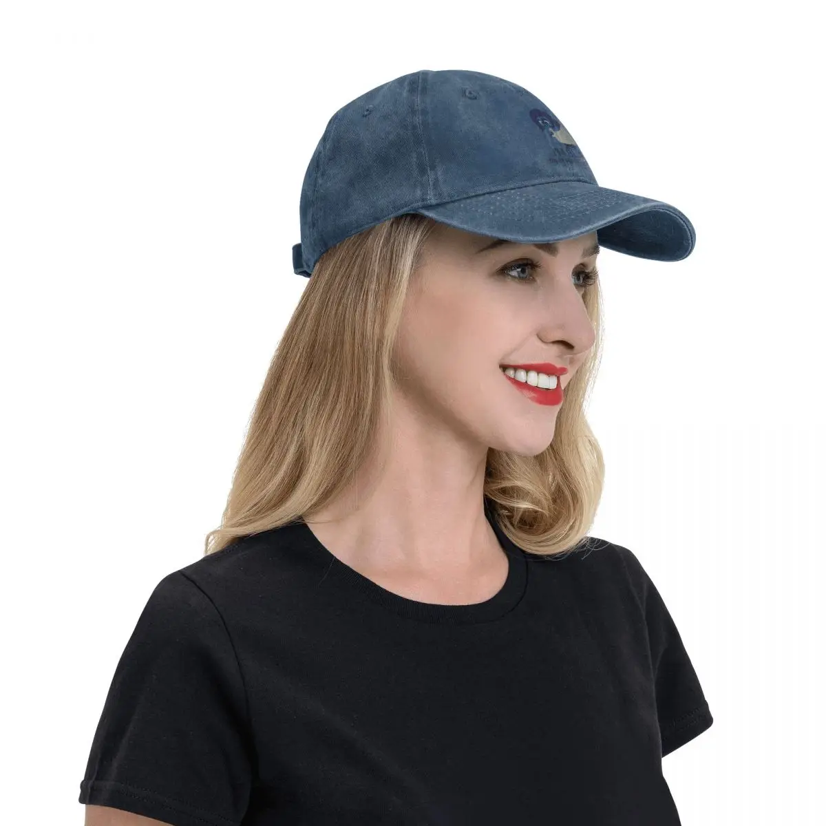 Triste sono blu Inside Out berretti da Baseball Casual Distressed Washed Headwear stile Unisex allenamenti all'aperto cappelli regalo Cap