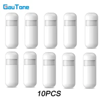 Sensor PIR de 433MHZ, alarma de casa, sistema de seguridad de alarma de movimiento, conexión inalámbrica al Host de alarma, funciona con batería