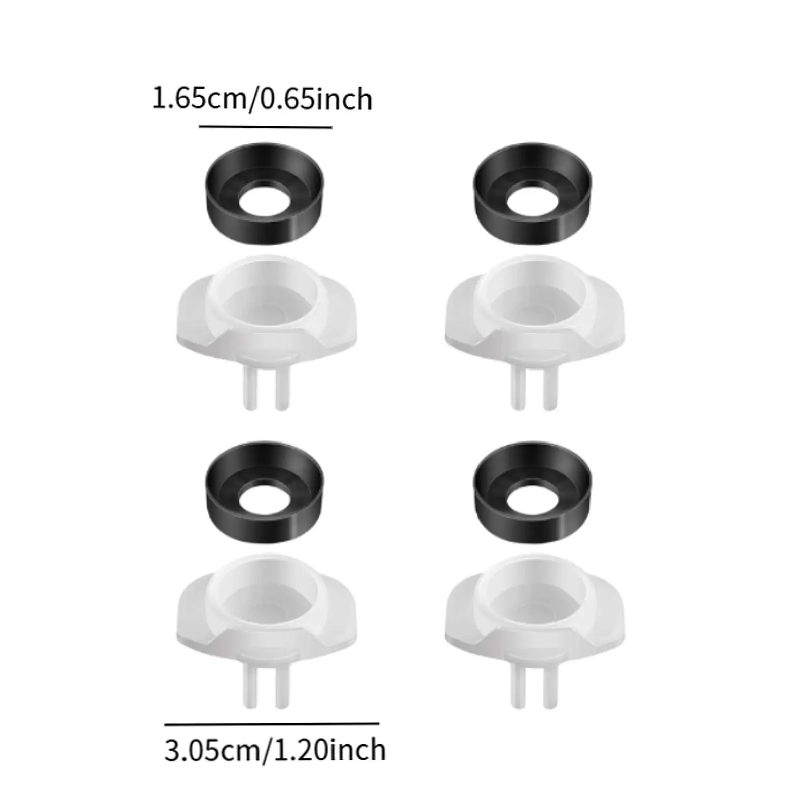 Cup Seal and Diverter Gate Spring Lift Diverter Switch 3 Way 4 Set/2 Set High Performance Shower Head Connector for Bathroom