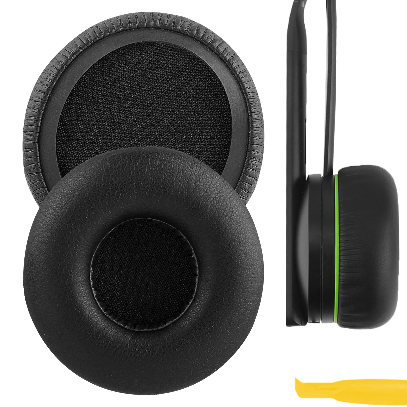 Geekria QuickFit Replacement Ear Pads for Xbox One Chat Headphones Ear Cushions, Headset Earpads