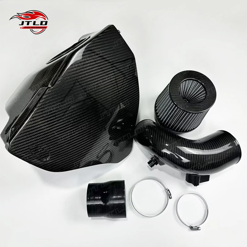JTLD High-Performance Carbon Fiber Cold Air Intake System New Condition Intercooler Kits For Toyota For Supra A90 B58 3.0T
