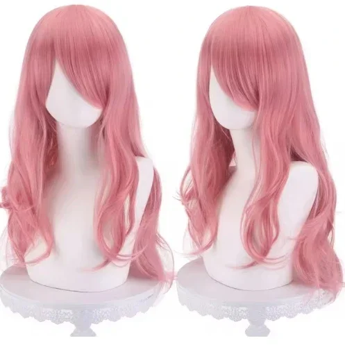 Nikki Cosplay Anime Infinity Nikki Sweet Pink Lolita Dress Uniform Wig Set Halloween Party Outfit for Women Holiday PartyCostume