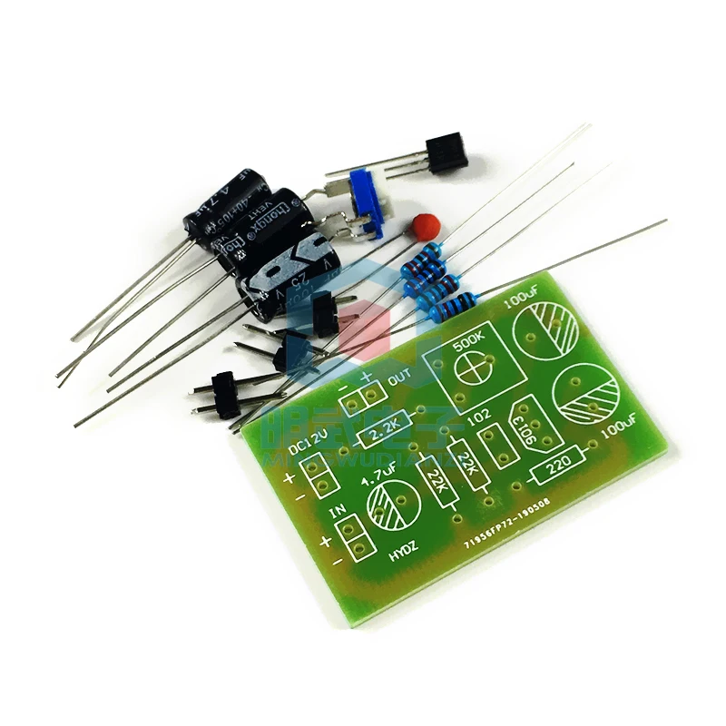 Single CirCuit Kit, Partial Voltage Bias CirCuit, TransisTor AmplificAtion ElEctronic DIY Production