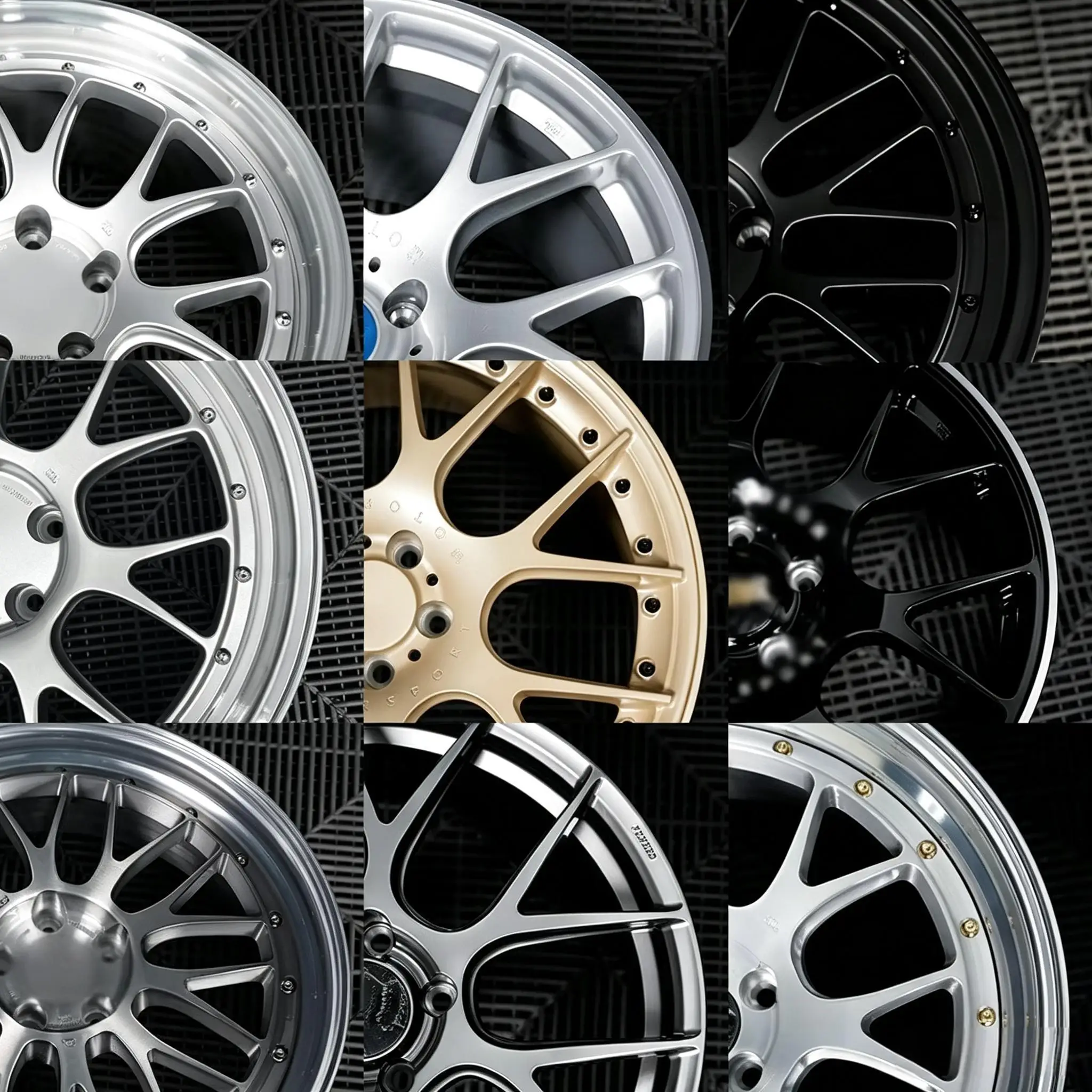 Multi-Color Classic 5 10 Spoke Forged Wheels 17-22 Inch Polished Lip Tuner Rims for and Cars forged wheels auto modification
