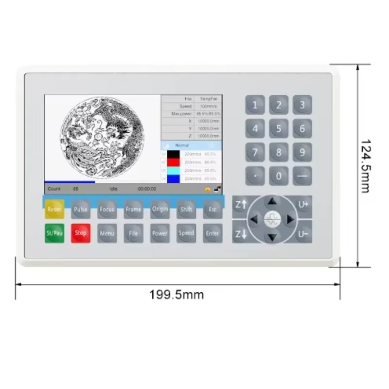 

RDC6445G/RDC6445S CO2 Laser Controller System Laser Control Panel for CO2 Laser Engraving Cutting Machine