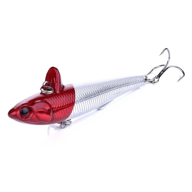 Fishing Lure Sinking Pencil Vibration Noisy Steel Balls Build in 9cm/14g VIB Artificial Lures Bass Mandarin