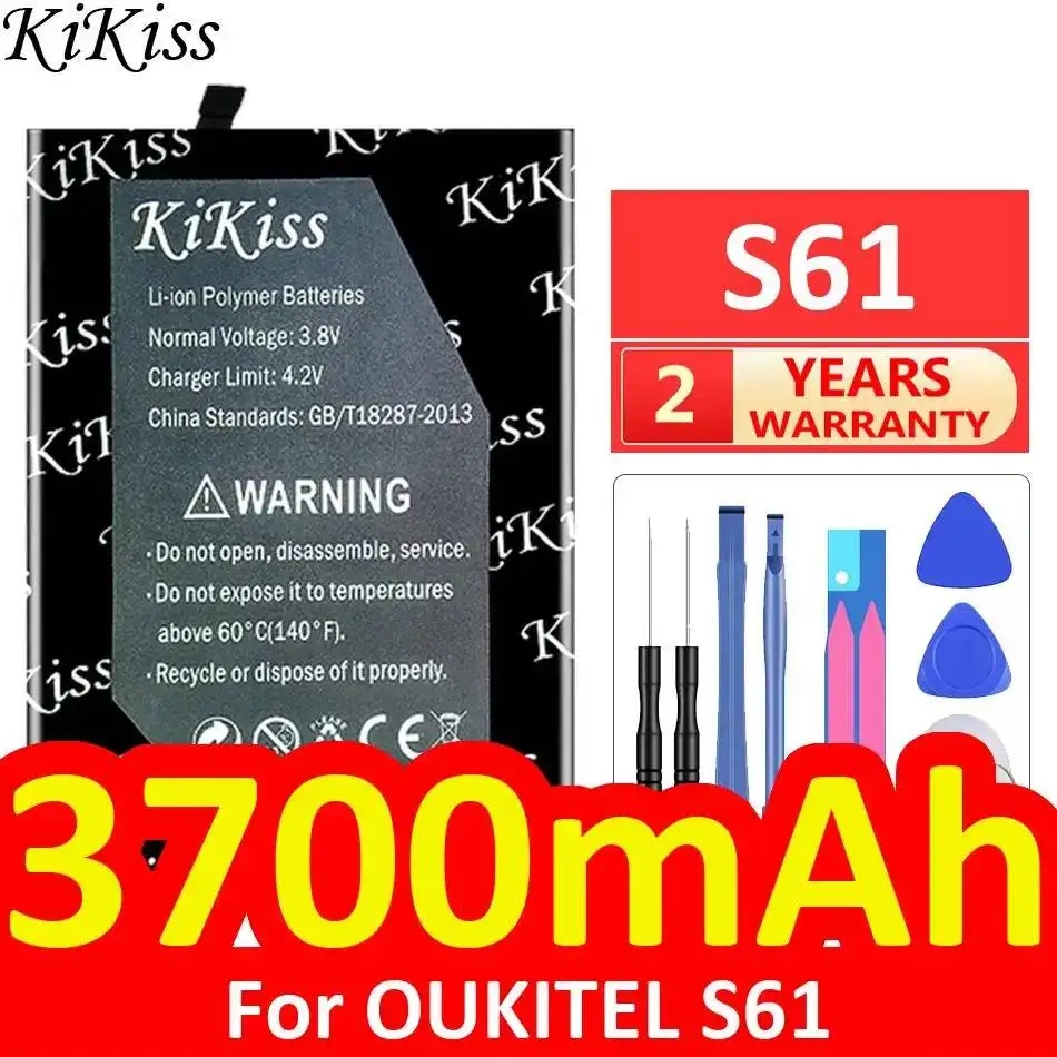 

Высококачественная сменная батарея для мобильного телефона Oukitel S61, 3700 мАч