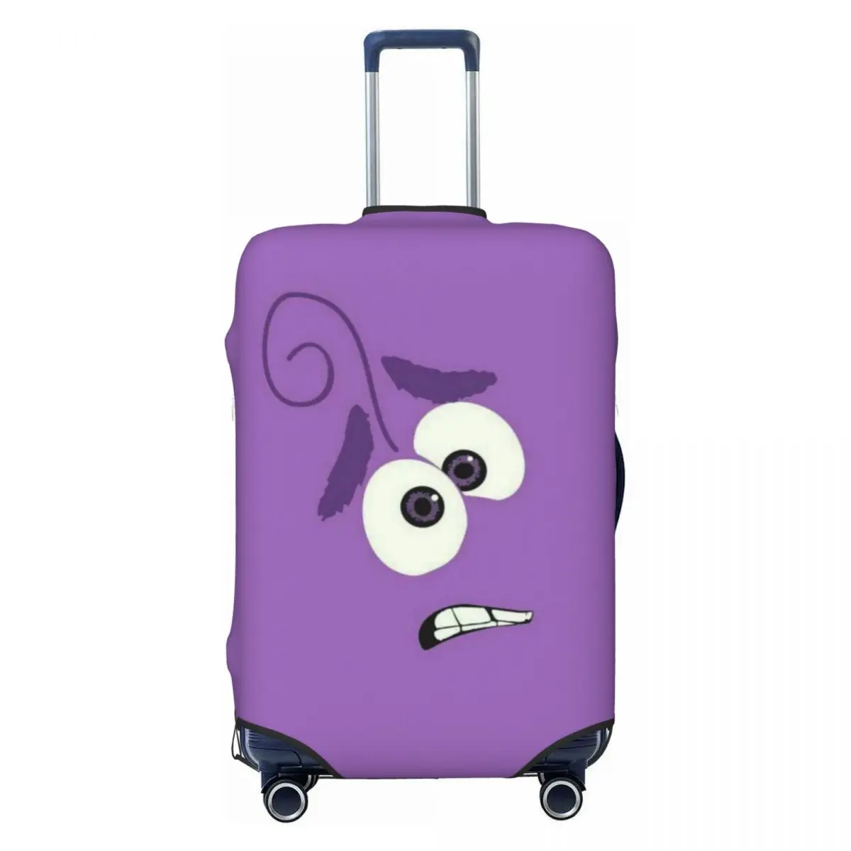 

Custom I-Insides Cartoon Out Luggage Cover Protector Funny Travel Suitcase Covers for 18-32 Inch