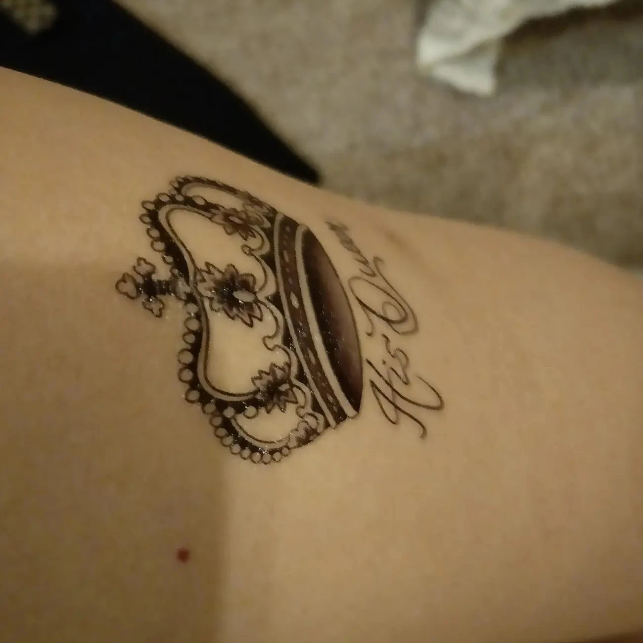 Tatuagem Temporária Coroa para os Amantes, Tatuagem Falsa, Arte Casal, Rainha, Rei, Amantes, Braço, Etiqueta Impermeável, Temporales