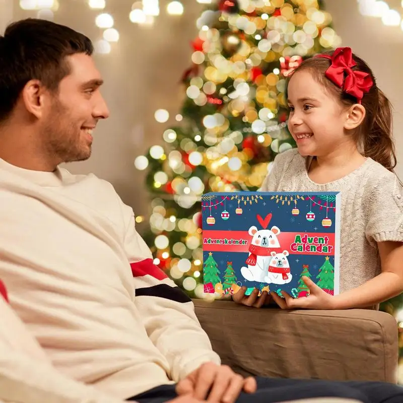 

Christmas Countdown Calendar Collectible Decorations Making Funny Random Art Decorations Creative Activity For Boys And Girls