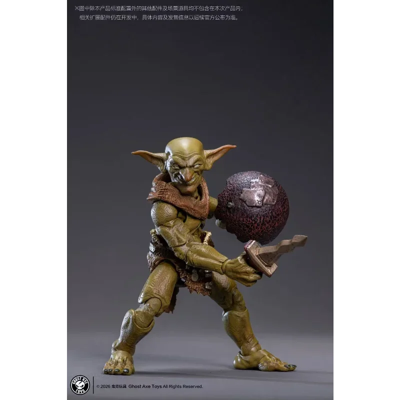 Pre-sale Original Ghost Axe Studio 1/12 Dragon's Treasure Goblin 11cm Action Figure Body for Collection Action Figure Model Toy