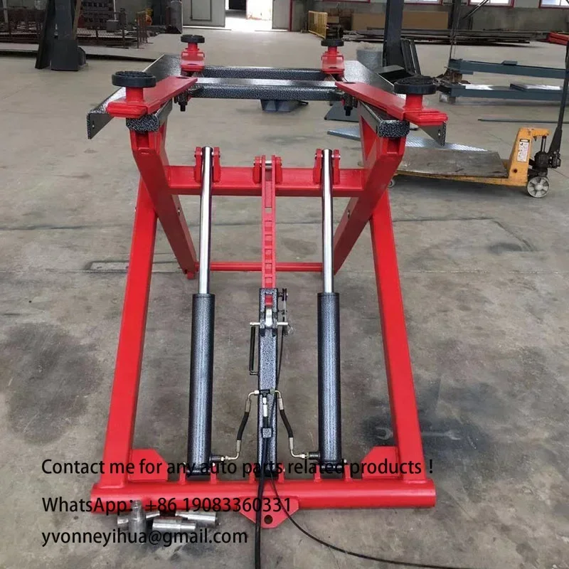 Cheap Price Hydraulic Super Thin Car Lifter Got in Stock 1.2m Height Double Side Lock Outdoor Vehicle Movable Lifting Jack