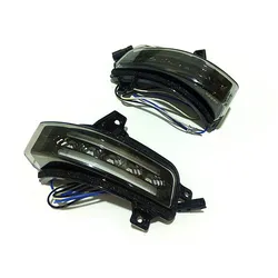 July King LED Rear-view Mirror Lights Case for Nissan Serena C26 2012-2016 Japan version; Side Turn Signals + DRL + Ground Lamp