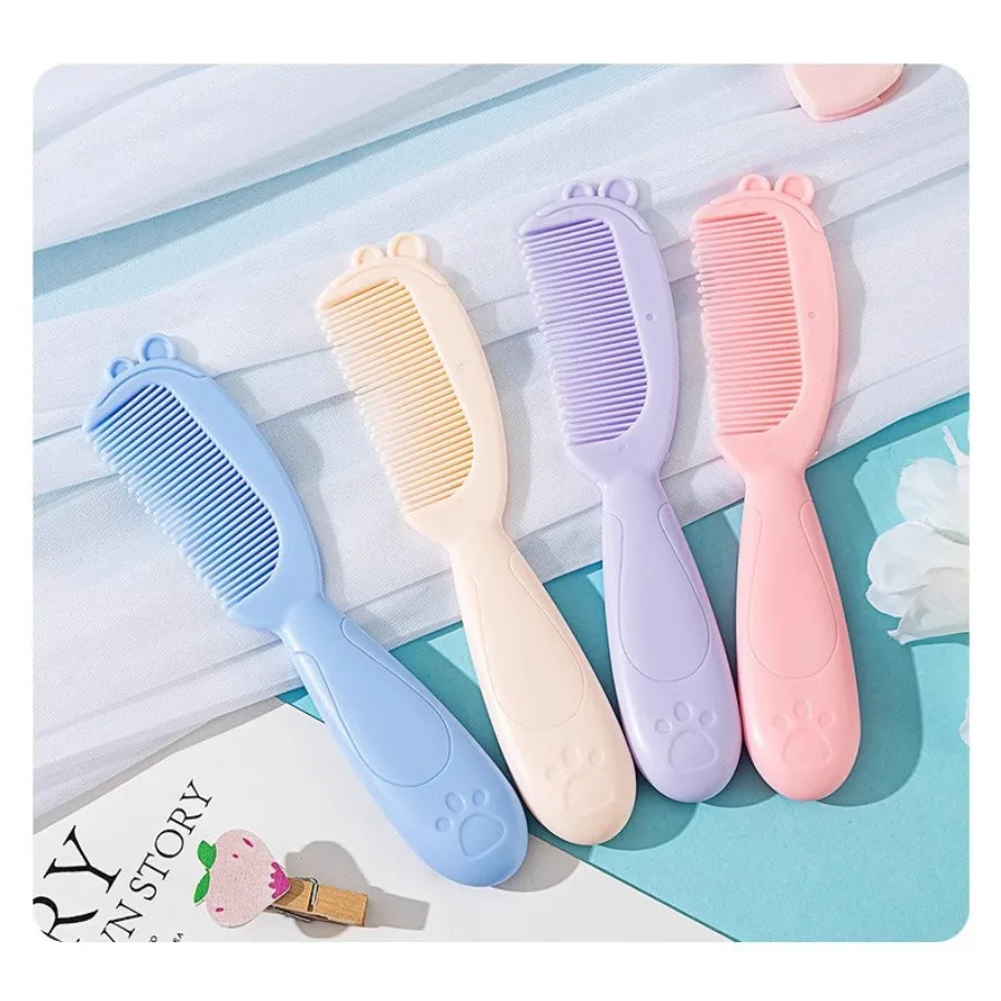 Cute Cartoon Children\'s Comb Household Portable Small Size Hair Cutting and Massage Comb Barber Comb