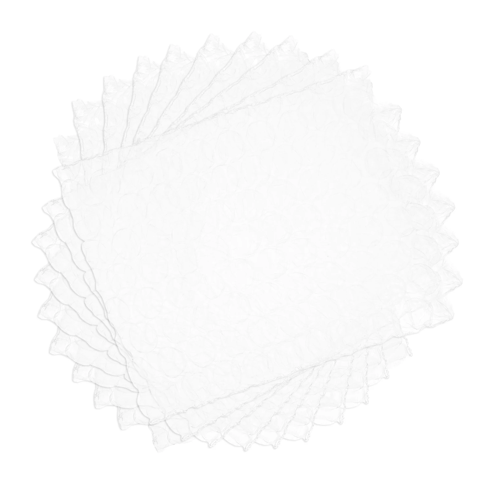 

100Pcs Transparent Bubble Pouch Thickened Shockproof Cushion Packaging Storage Shipping Foam Cushion Cover