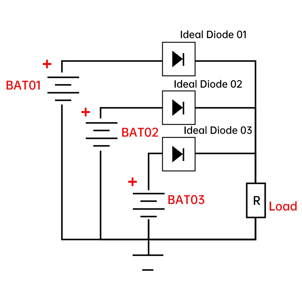 Ultra-Low-Dropout, 100 A, hoher Strom, ideales Diodenmodul, keine Erdung, keine Vorwärtsspannungsgrenze, Anti-Backfloding-Lademodul – Detail 13