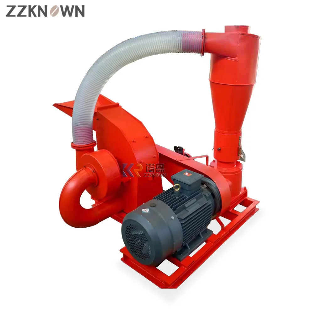 100-150kg/h Biomass Sawdust Wood Pellet Animal Feeds Pellets Machine  Hammer Mill Combined Pellet Pelletizer For Producing