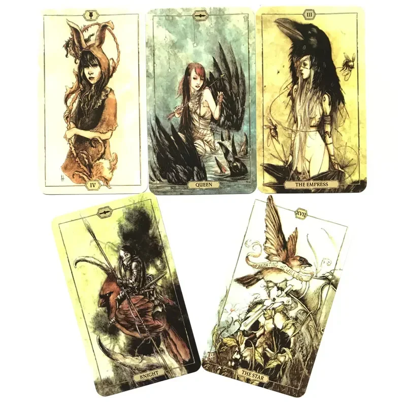 Hush Tarot Deck Oracle Card for Fate Divination Gra planszowa Tarot i różnorodność opcji tarota