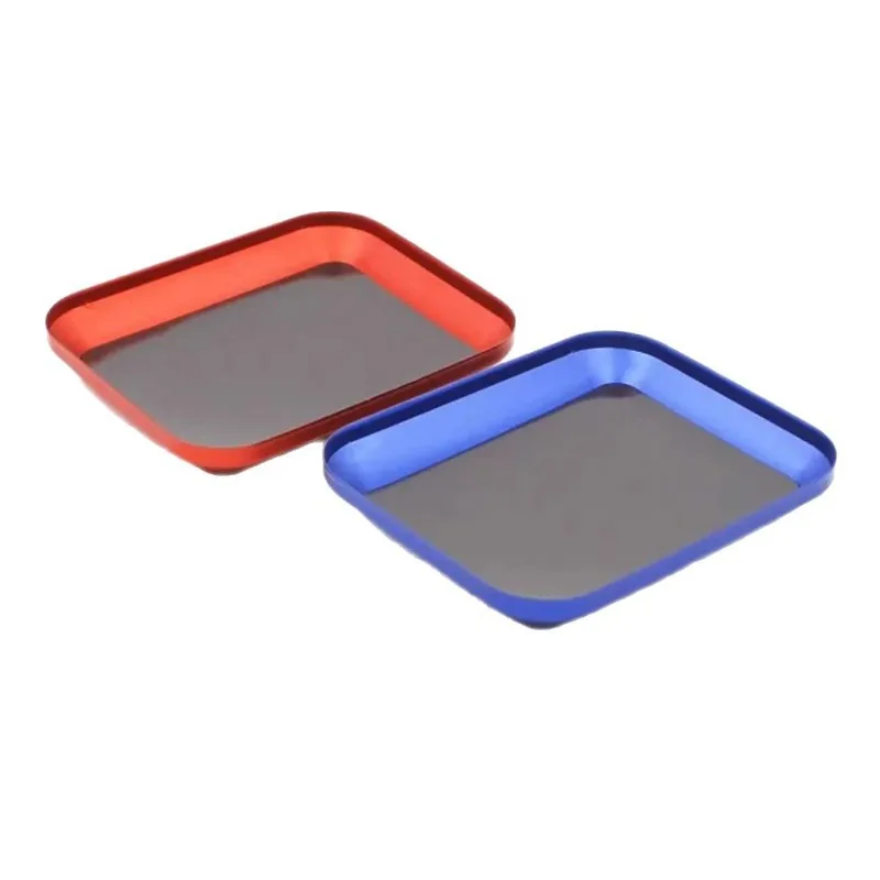 Bandeja Magnética para Tornillos, Tapete de Reparación RC, Organizador de Herramientas para Mantenimiento de Modelos de Autos, Barcos y Aviones RC