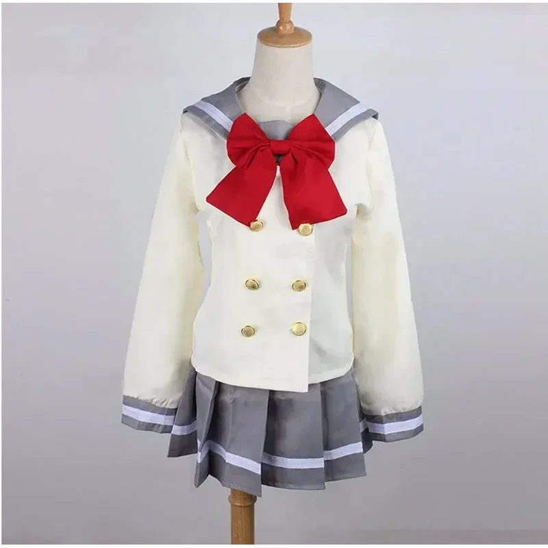موضة 2020 أنيمي لوف لايف! أشعة الشمس!! أزياء تنكرية Aqours الزي المدرسي كوروساوا روبي بحار البدلة شعر مستعار تأثيري