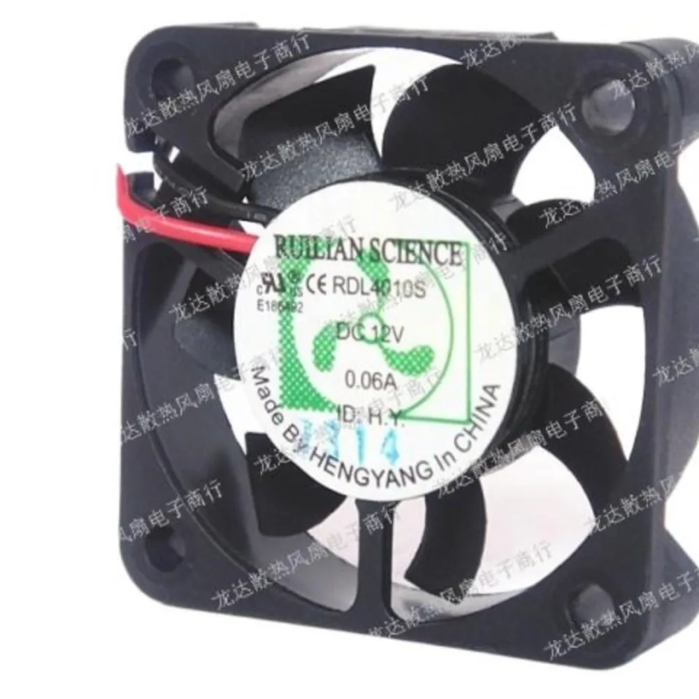 

1шт БЕСЩЕТОЧНЫЙ ВЕНТИЛЯТОР DC M Oh Got RDL4010S DC12V 0,06A