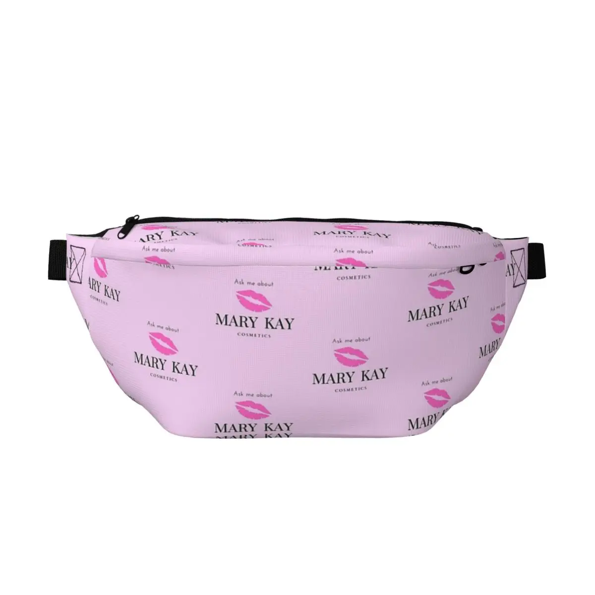 

Сумка-бананка через плечо Ask Me About Mary Kay Cosmetics для мужчин и женщин, регулируемая поясная сумка для путешествий, бега, хранения денег и телефона