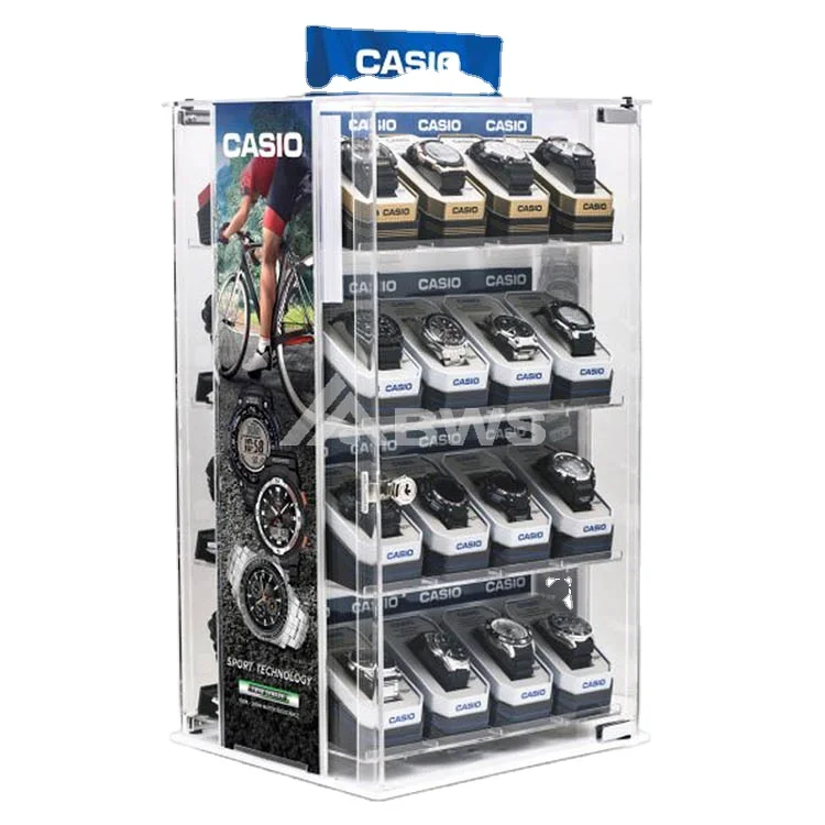 

Best Sale Wrist Shop Counter Box Display Cabine Clear Acrylic Watch Display Stand